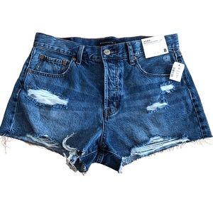 Aeropostale Boyfriend Short Jean Shorts Size 8 New